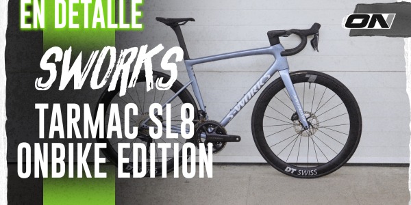 En OnBikeshop os enseñamos nuestros montajes a la carta de la Tarmac SL8 S-Works 